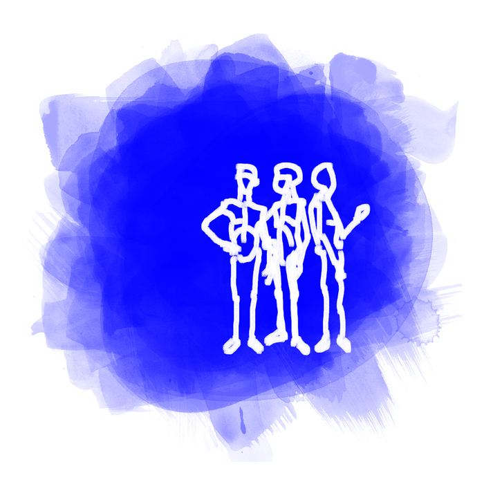 blue position Illustration HAAG Kommunikationsdesign